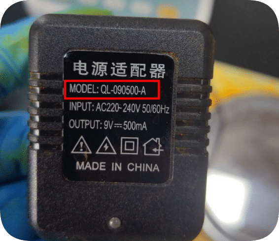 *Brand NEW* Suitable for QL-090500-A power adapter 9V500mA electronic scale charger transformer line Power Sup